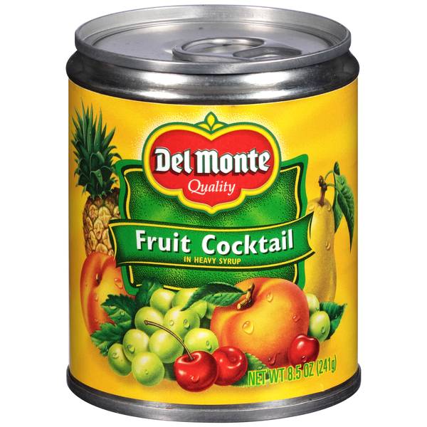 Del Monte Del Monte In Heavy Syrup Pull Top Fruit Cocktail 8.5 oz. Can, PK12 2000254